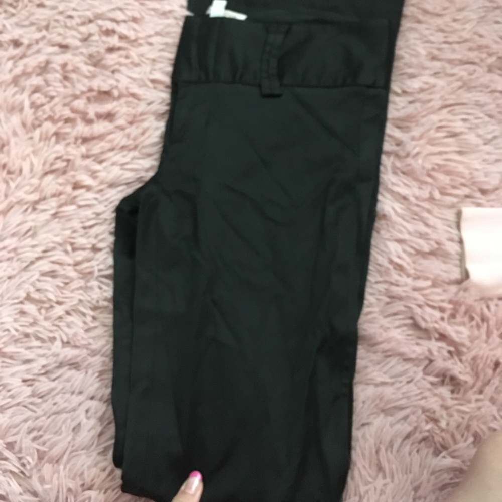 Black slacks